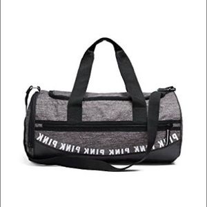 PINK/ Victoria Secret Gym Bag in gray